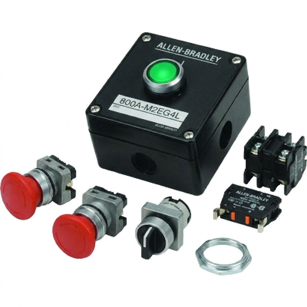 ALLEN-BRADLEY 800A-M2EG4L BOTONES PULSADORES BOTONERAS Y ACCESORIOS