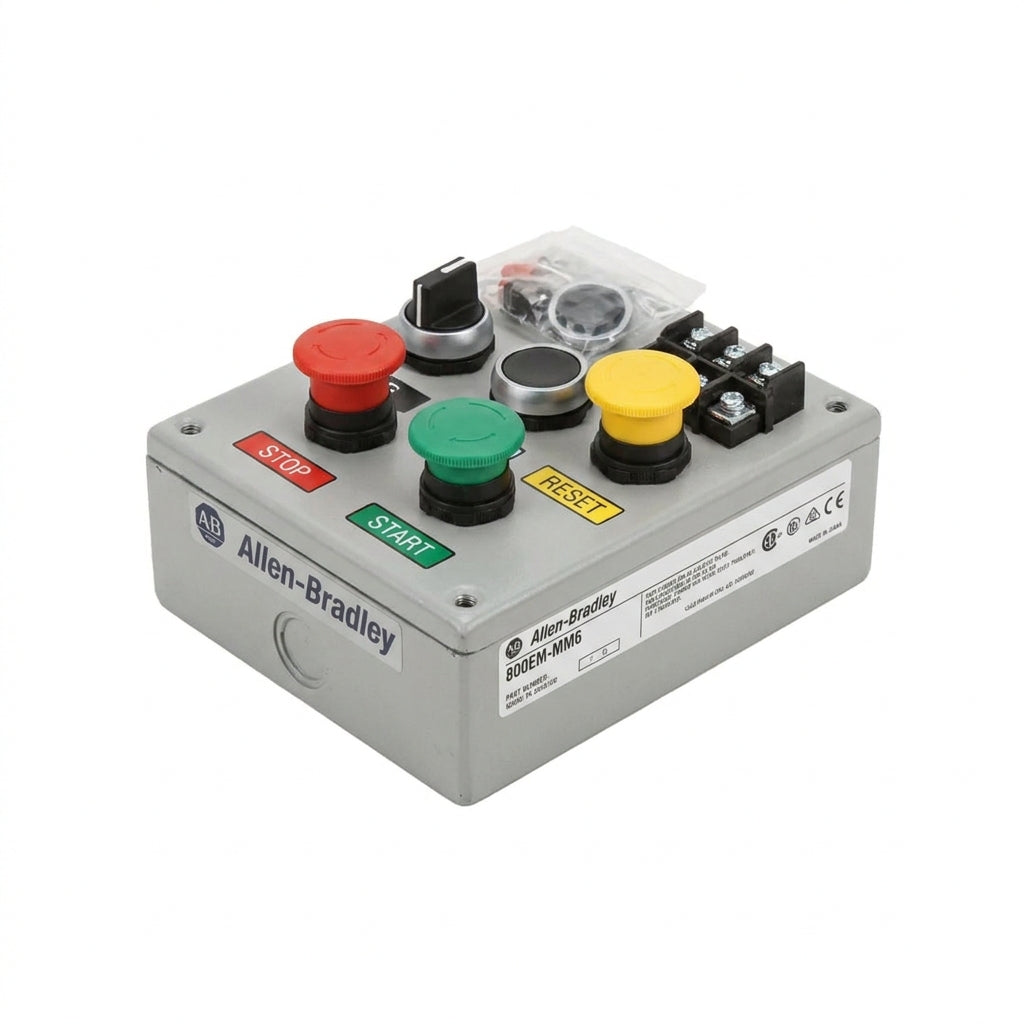ALLEN-BRADLEY 800EM-MM6 BOTONES PULSADORES BOTONERAS