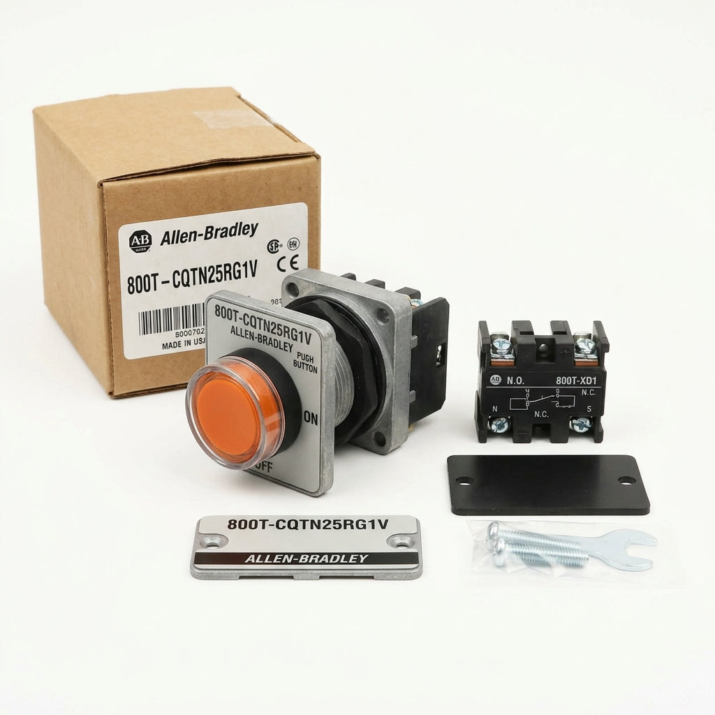 ALLEN-BRADLEY 800T-CQTN25RG1V BOTONES PULSADORES BOTONERAS Y ACCESORIOS