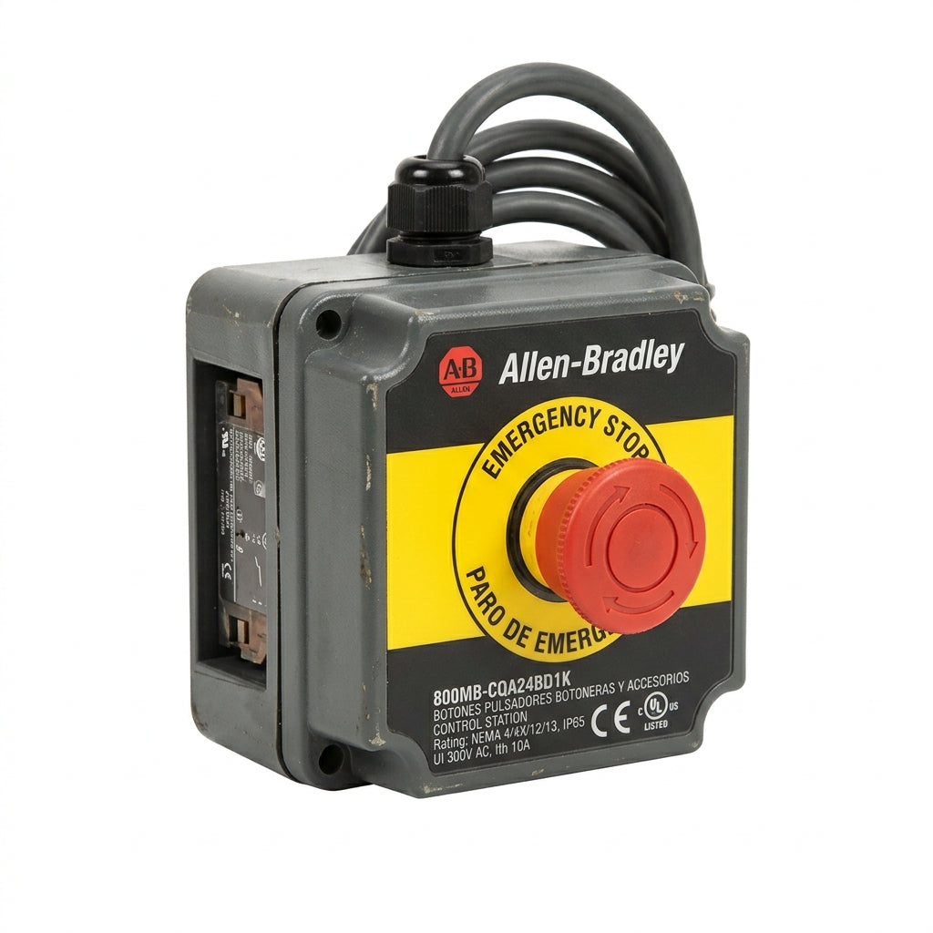 ALLEN-BRADLEY 800MB-CQA24BD1K BOTONES PULSADORES BOTONERAS Y ACCESORIOS