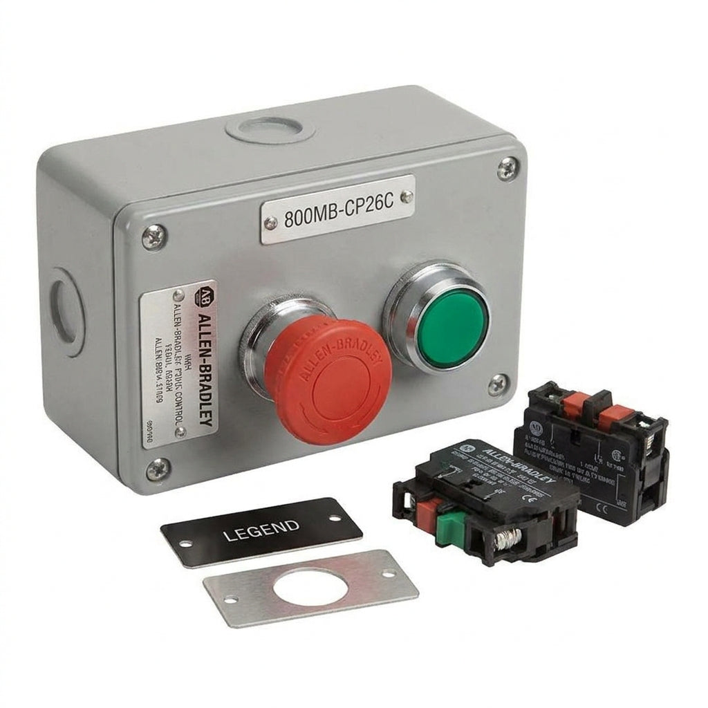 ALLEN-BRADLEY 800MB-CP26C BOTONES PULSADORES BOTONERAS Y ACCESORIOS