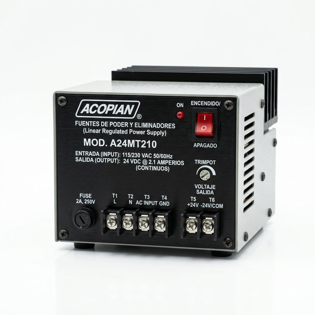 ACOPIAN A24MT210 FUENTES DE PODER Y ELIMINADORES