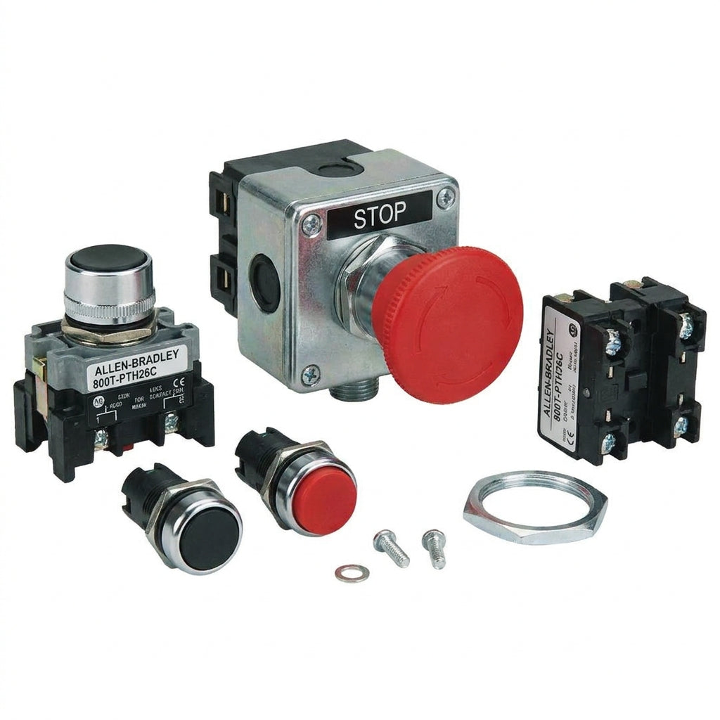 ALLEN-BRADLEY 800T-PTH26C BOTONES PULSADORES BOTONERAS Y ACCESORIOS