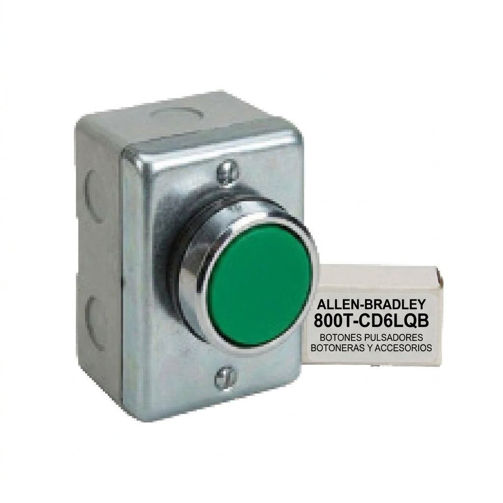 ALLEN-BRADLEY 800T-CD6LQB BOTONES PULSADORES BOTONERAS Y ACCESORIOS