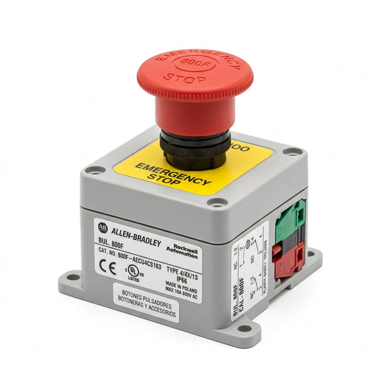 ALLEN-BRADLEY 800F-AECU4CS163 BOTONES PULSADORES BOTONERAS Y ACCESORIOS