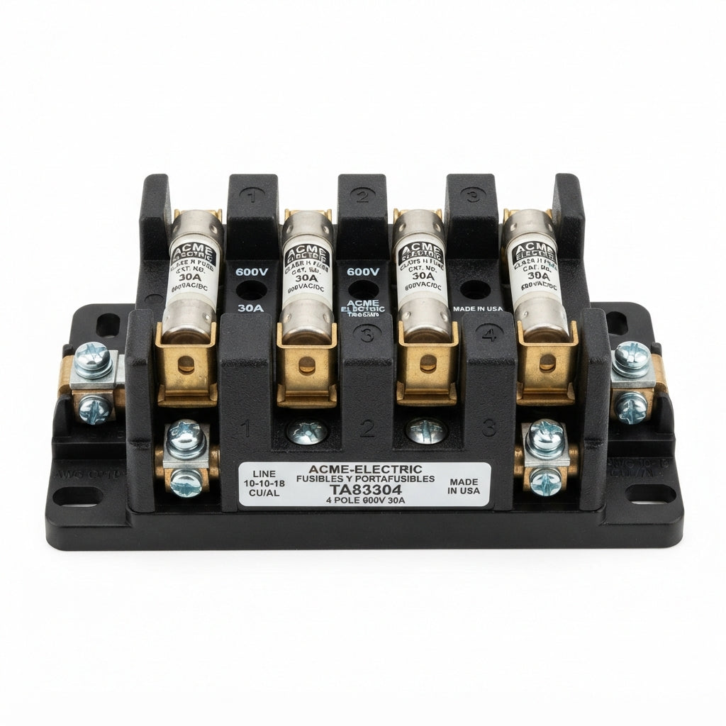 ACME-ELECTRIC TA83304 FUSIBLES Y PORTAFUSIBLES