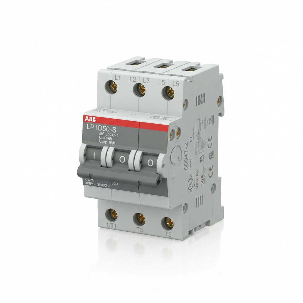 ABB LP1D50-S INTERRUPTORES TERMOMAGNETICOS MINIATURA RIEL DIN