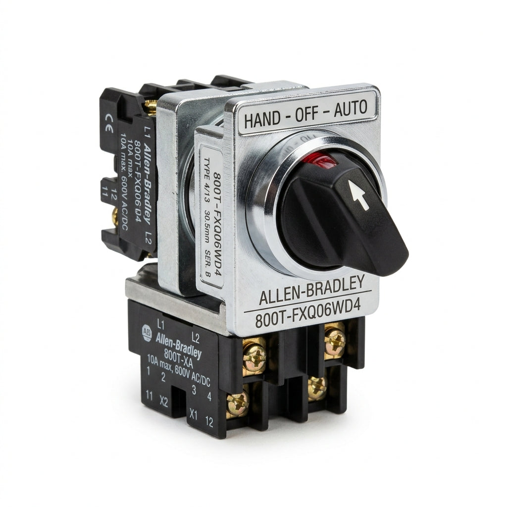 ALLEN-BRADLEY 800T-FXQ06WD4 BOTONES PULSADORES BOTONERAS Y ACCESORIOS