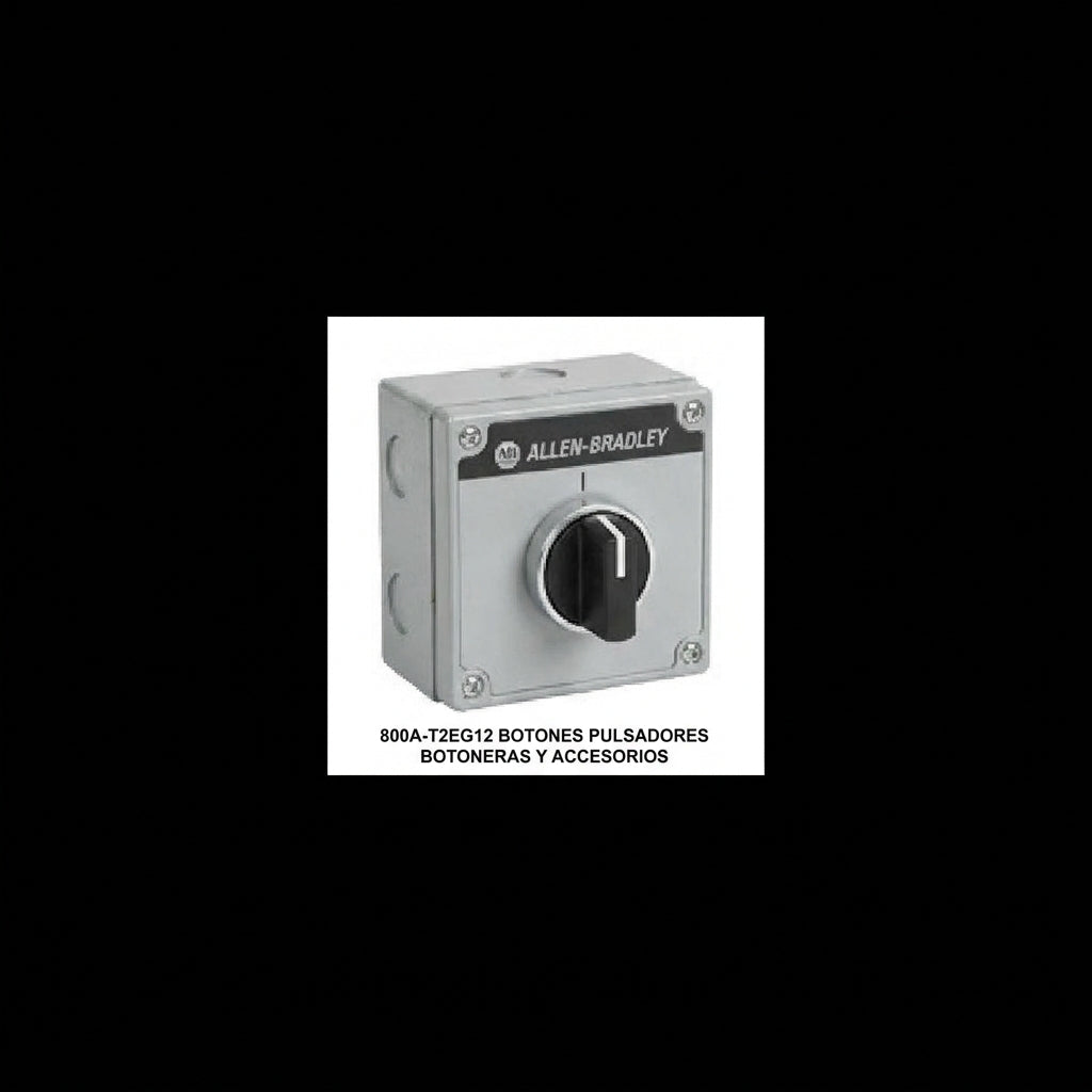 ALLEN-BRADLEY 800A-T2EG12 BOTONES PULSADORES BOTONERAS Y ACCESORIOS