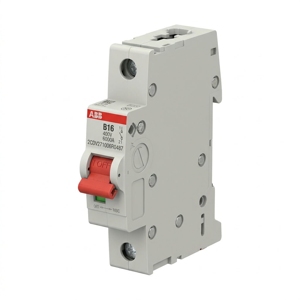 ABB 2CDV271006R0487 INTERRUPTORES TERMOMAGNETICOS MINIATURA RIEL DIN