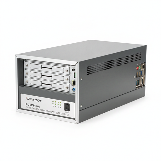 ADVANTECH IPC-610P4-300 EQUIPO DATACOM (REDES Y CABLEADO ESTRUCTURADO)