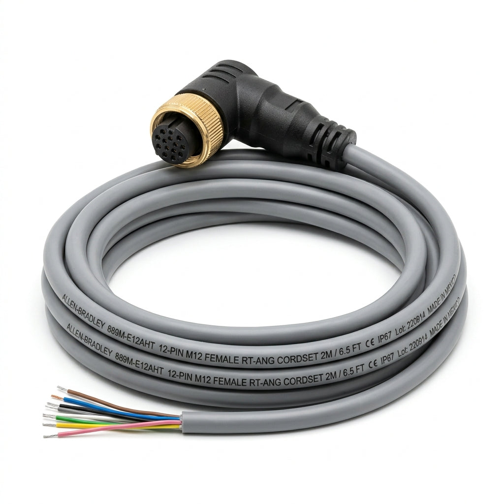 ALLEN-BRADLEY 889ME12AHT CONECTORES RAPIDOS Y CABLES PARA SENSOR (CORDSETS)