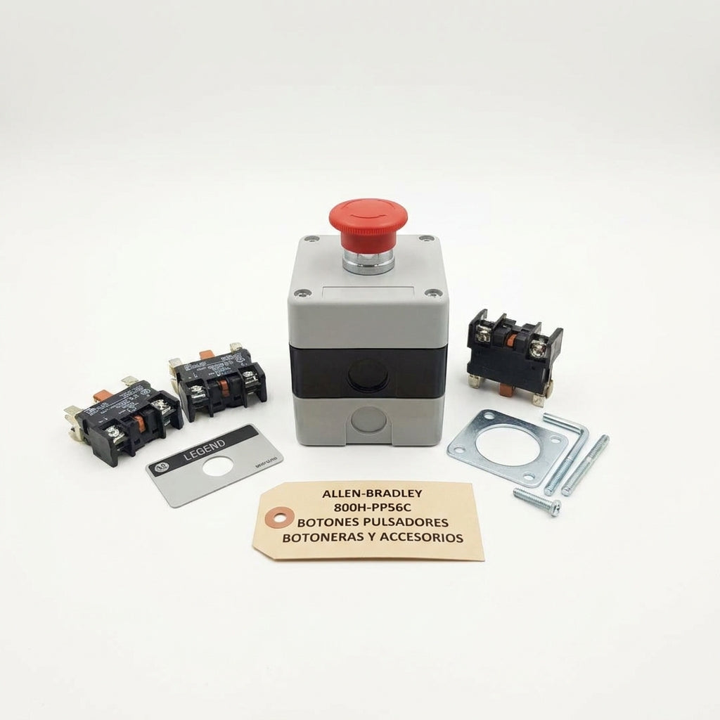 ALLEN-BRADLEY 800H-PP56C BOTONES PULSADORES BOTONERAS Y ACCESORIOS