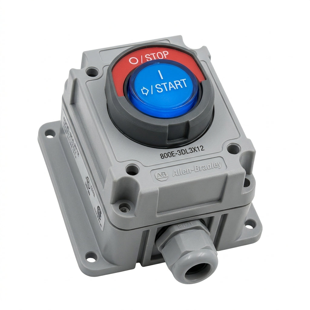 ALLEN-BRADLEY 800E3DL3X12 BOTONES PULSADORES BOTONERAS Y ACCESORIOS