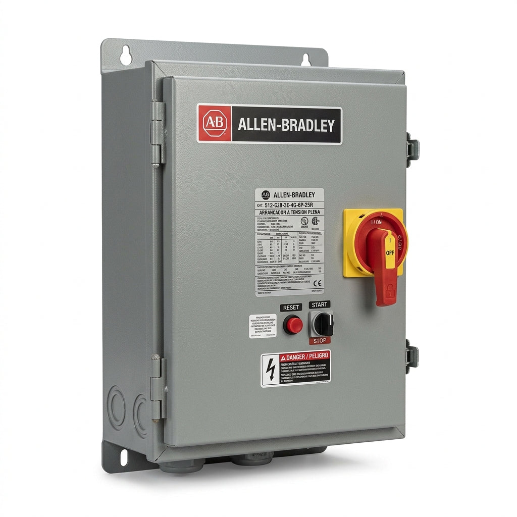 ALLEN-BRADLEY 512-CJB-3E-4G-6P-25R ARRANCADORES A TENSION PLENA