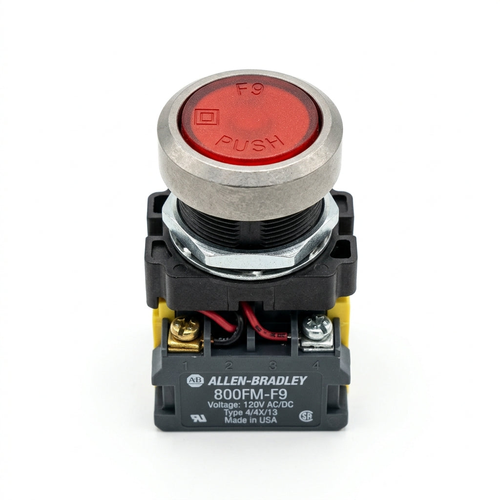 ALLEN-BRADLEY 800FM-F9 BOTONES PULSADORES BOTONERAS