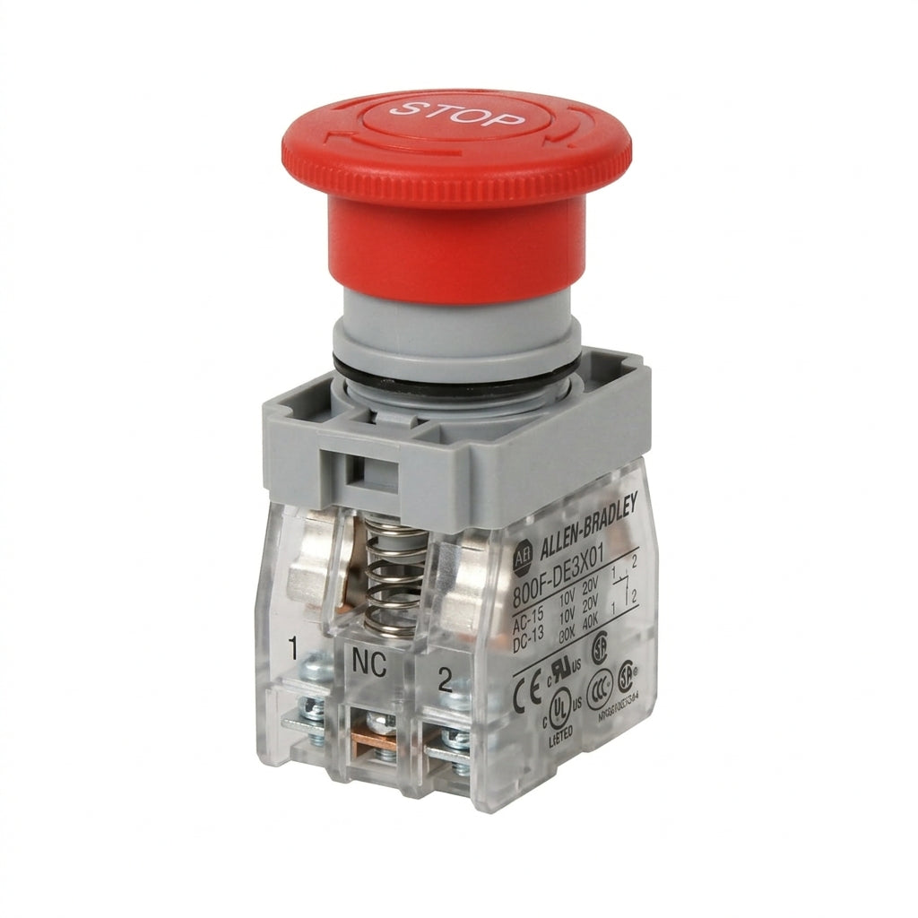 ALLEN-BRADLEY 800F-DE3X01 BOTONES PULSADORES BOTONERAS Y ACCESORIOS