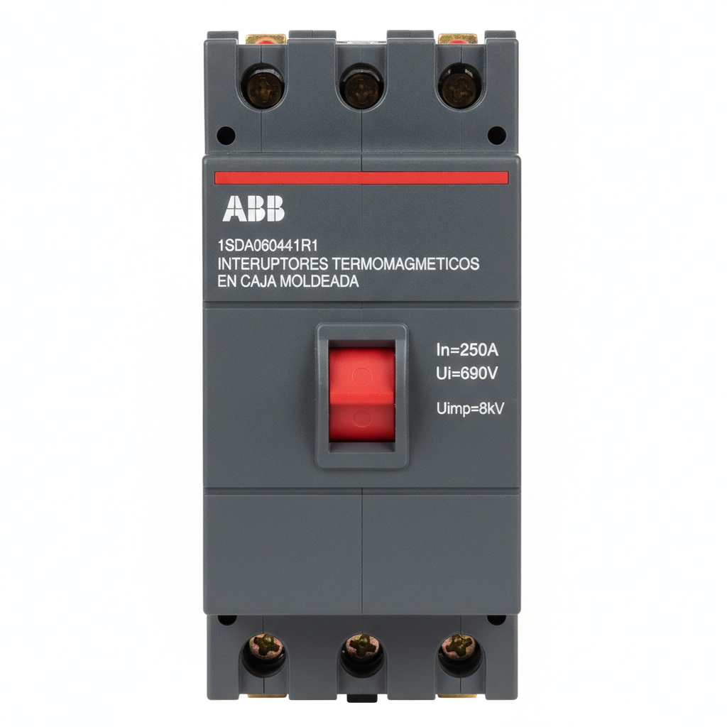 ABB 1SDA060441R1 INTERRUPTORES TERMOMAGNETICOS EN CAJA MOLDEADA