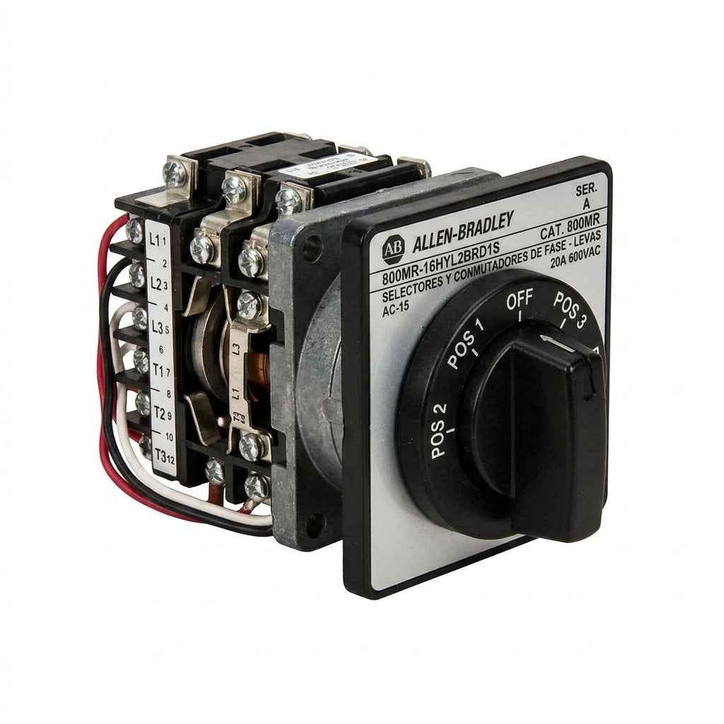 ALLEN-BRADLEY 800MR-16HYL2BRD1S SELECTORES Y CONMUTADORES DE FASE - LEVAS