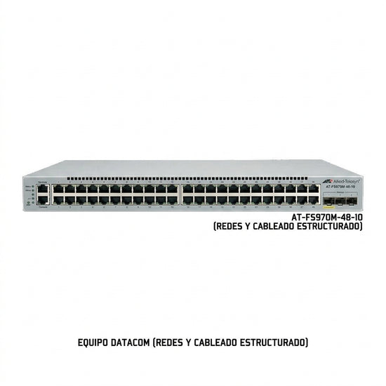 ALLIED-TELESYN AT-FS970M-48-10 EQUIPO DATACOM (REDES Y CABLEADO ESTRUCTURADO)