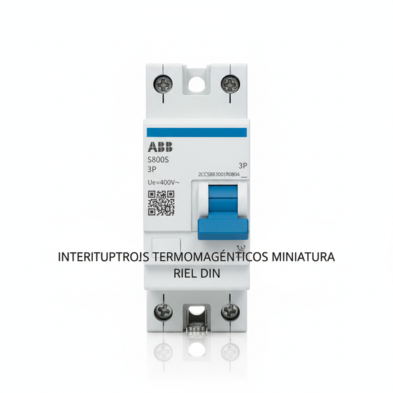 ABB 2CCS883001R0804 INTERRUPTORES TERMOMAGNETICOS MINIATURA RIEL DIN