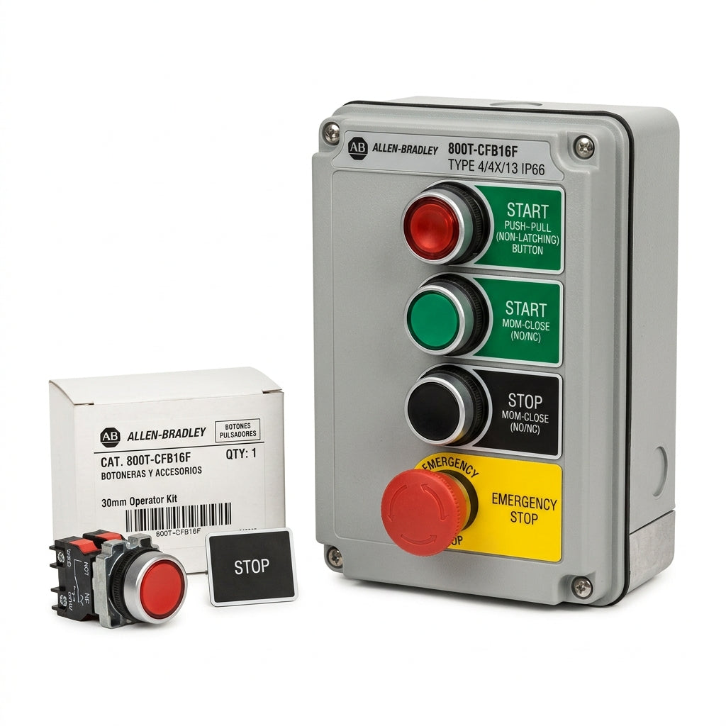 ALLEN-BRADLEY 800T-CFB16F BOTONES PULSADORES BOTONERAS Y ACCESORIOS