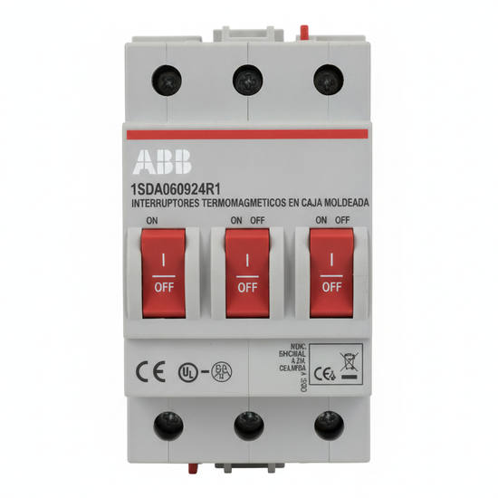 ABB 1SDA060924R1 INTERRUPTORES TERMOMAGNETICOS EN CAJA MOLDEADA