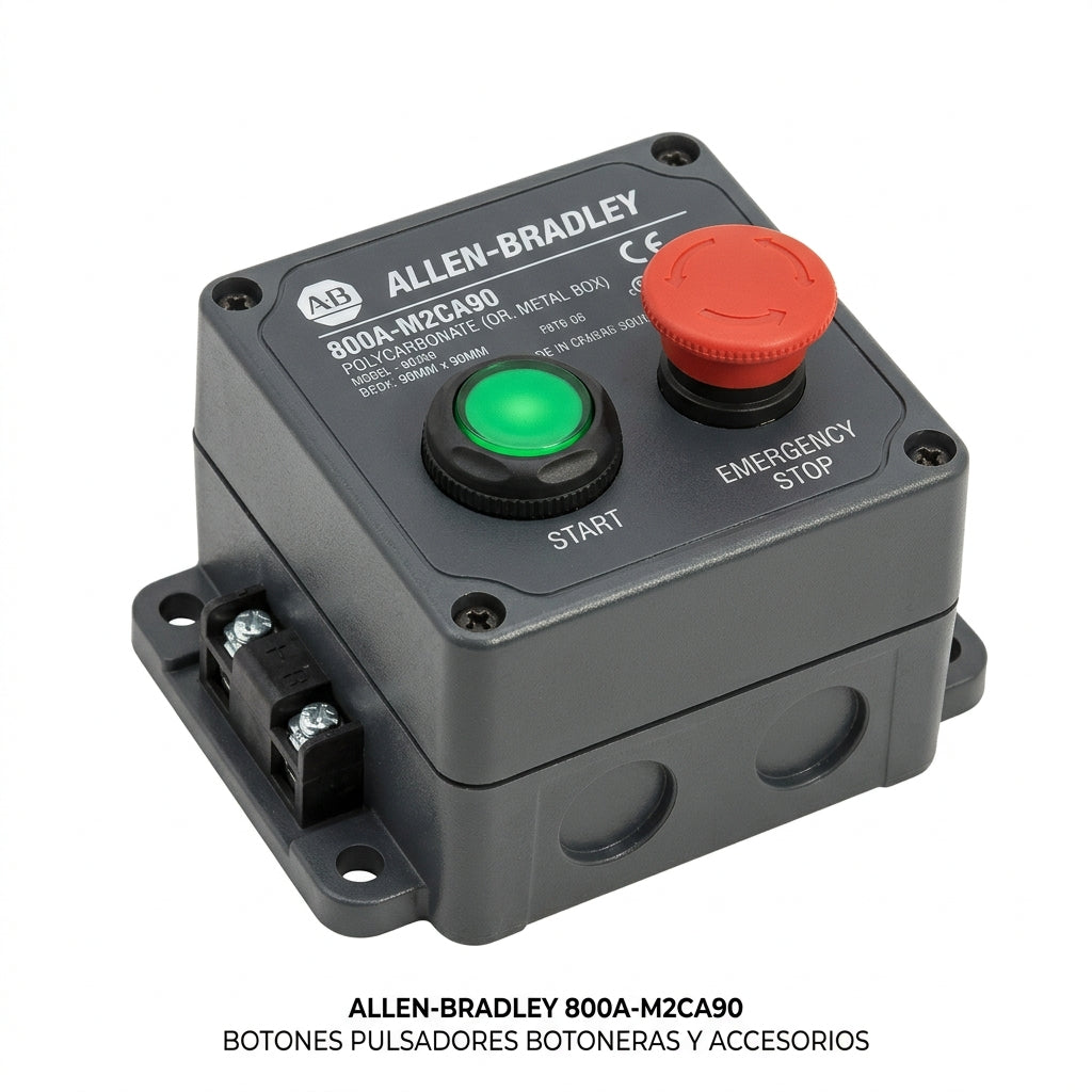 ALLEN-BRADLEY 800A-M2CA90 BOTONES PULSADORES BOTONERAS Y ACCESORIOS