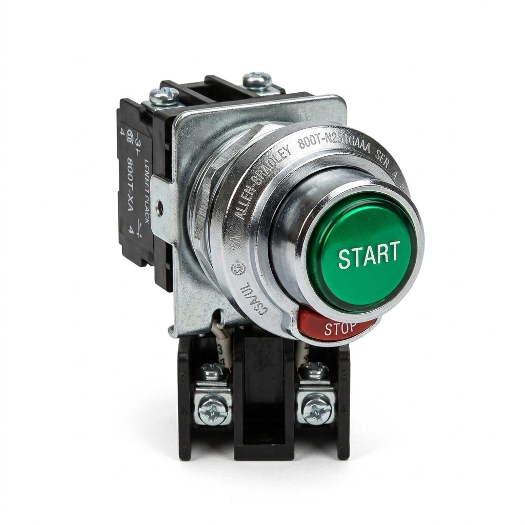 ALLEN-BRADLEY 800T-N251GAAA BOTONES PULSADORES BOTONERAS Y ACCESORIOS