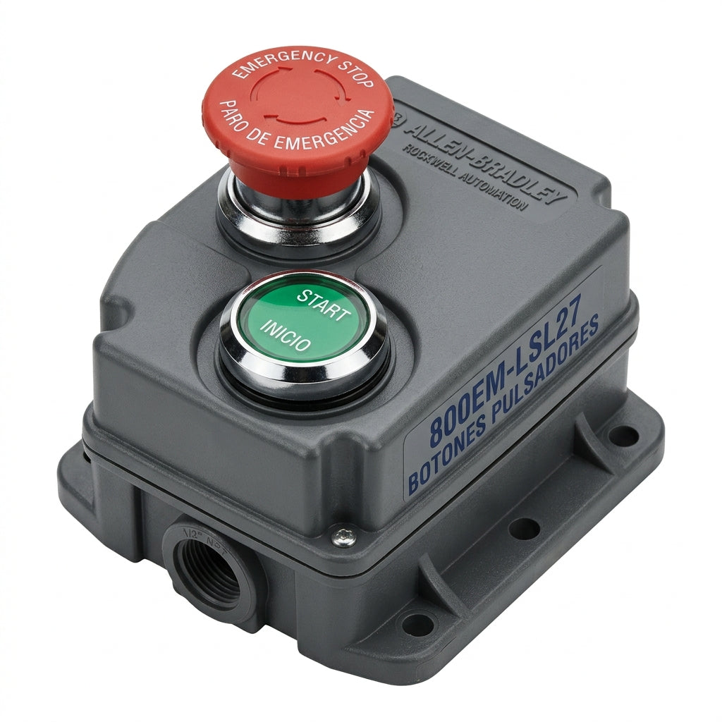 ALLEN-BRADLEY 800EM-LSL27 BOTONES PULSADORES BOTONERAS