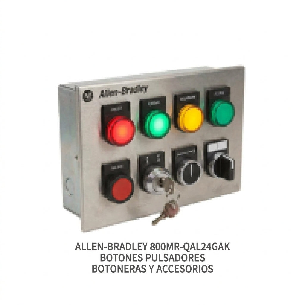 ALLEN-BRADLEY 800MR-QAL24GAK BOTONES PULSADORES BOTONERAS Y ACCESORIOS