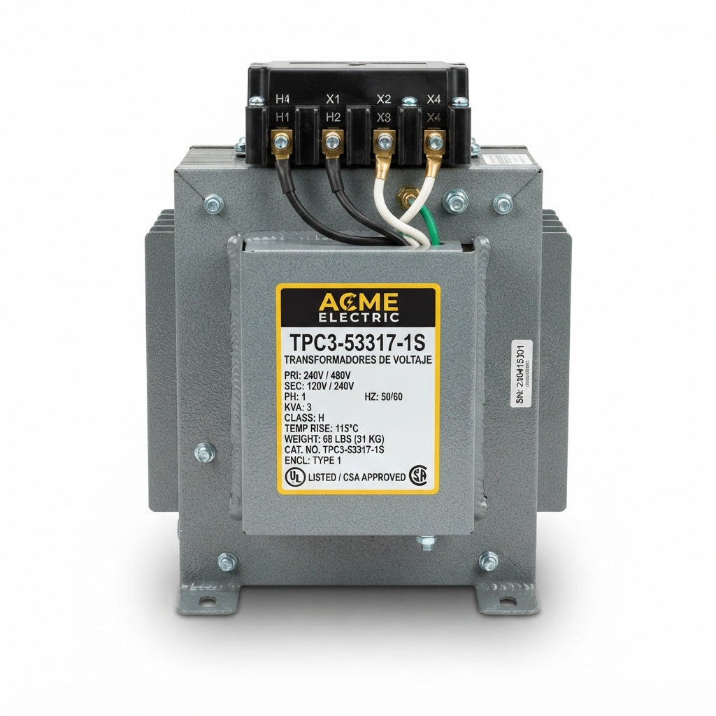 ACME-ELECTRIC TPC3-53317-1S TRANSFORMADORES DE VOLTAJE