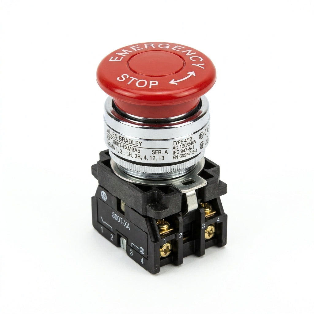 ALLEN-BRADLEY 800T-FXM6A5 BOTONES PULSADORES BOTONERAS Y ACCESORIOS