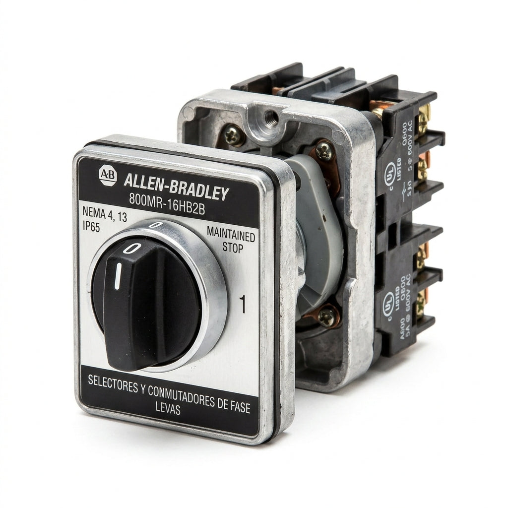 ALLEN-BRADLEY 800MR-16HB2B SELECTORES Y CONMUTADORES DE FASE - LEVAS