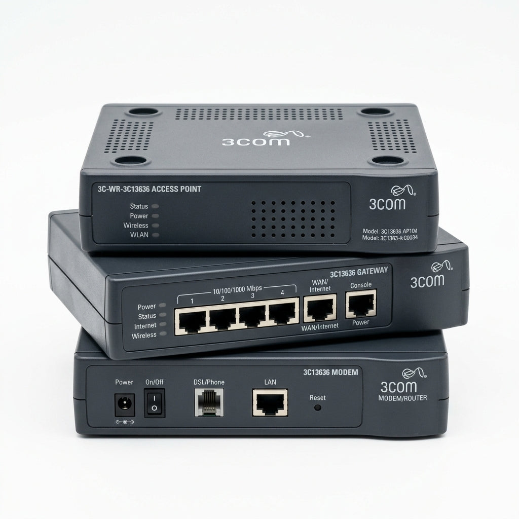 3COM 3C-WR-3C13636 ACCESS POINTS- GATEWAYS-MODEMS-SWITCHES-ROUTERS