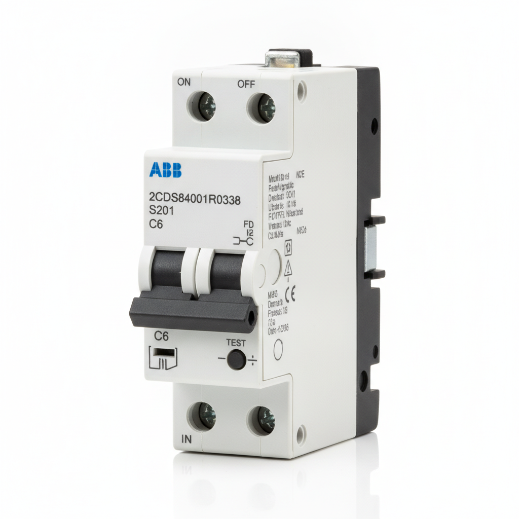 ABB 2CDS284001R0338 INTERRUPTORES TERMOMAGNETICOS MINIATURA RIEL DIN