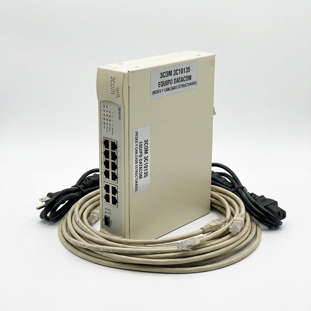 3COM 3C10135 EQUIPO DATACOM (REDES Y CABLEADO ESTRUCTURADO)