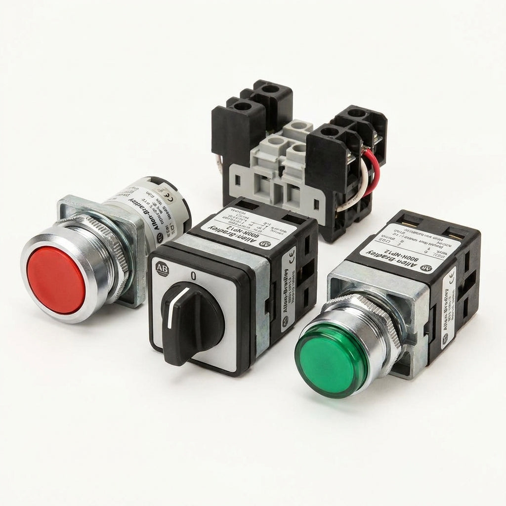 ALLEN-BRADLEY 800H-NP12 BOTONES PULSADORES BOTONERAS Y ACCESORIOS
