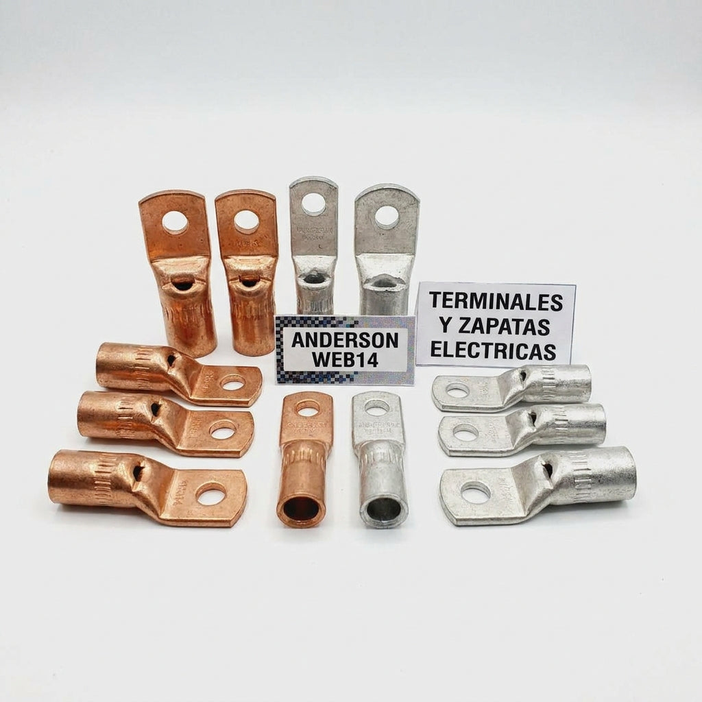 ANDERSON WEB14 TERMINALES Y ZAPATAS ELECTRICAS