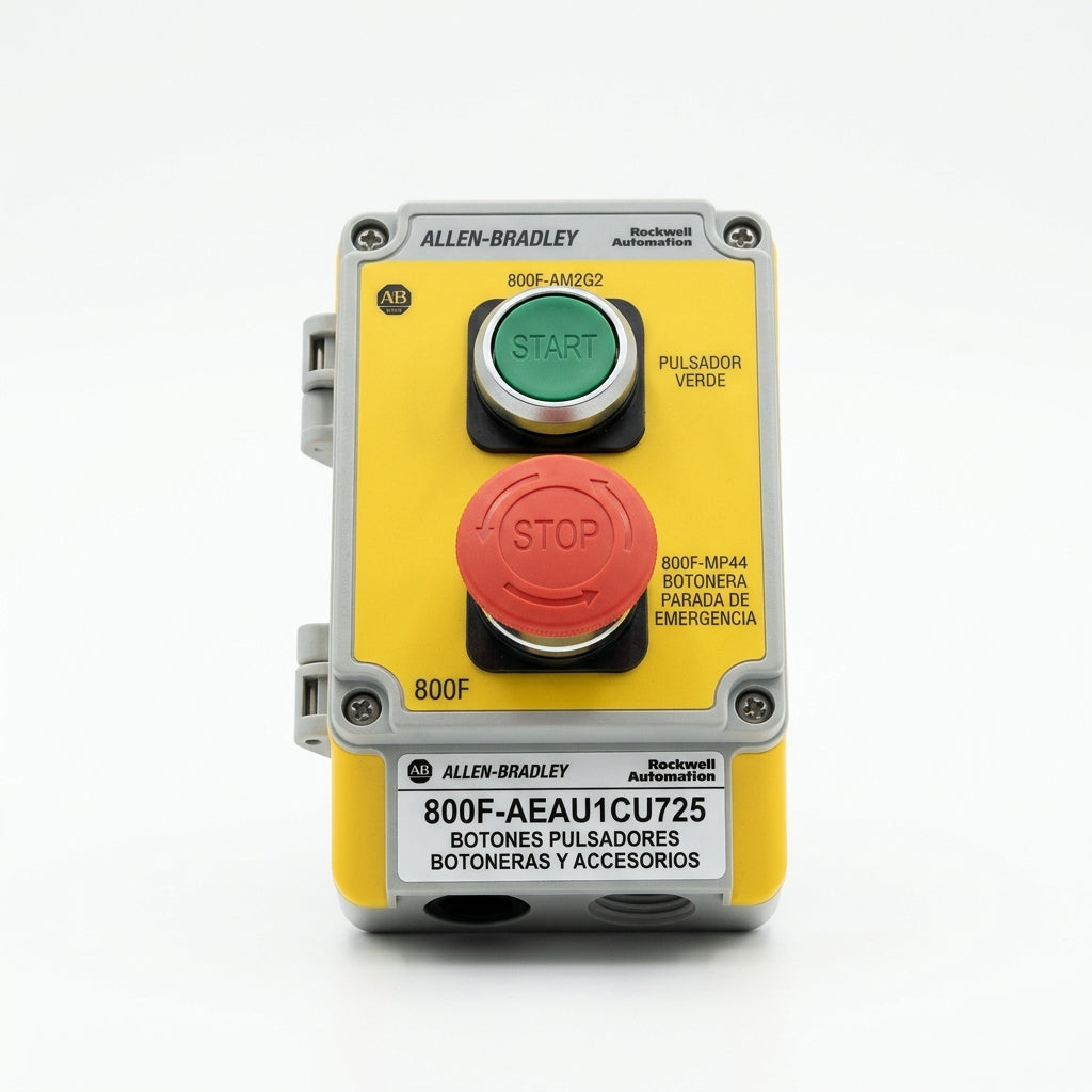 ALLEN-BRADLEY 800F-AEAU1CU725 BOTONES PULSADORES BOTONERAS Y ACCESORIOS
