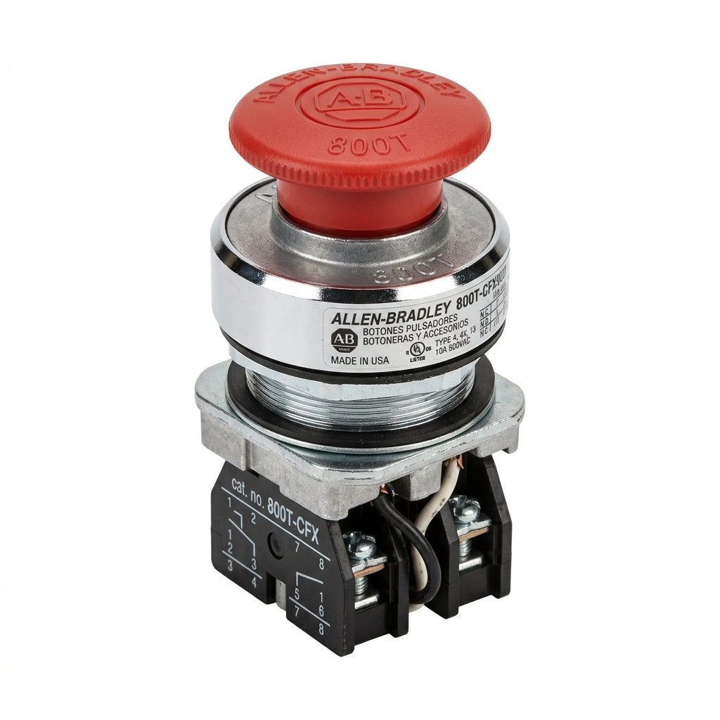 ALLEN-BRADLEY 800T-CFX9D2 BOTONES PULSADORES BOTONERAS Y ACCESORIOS