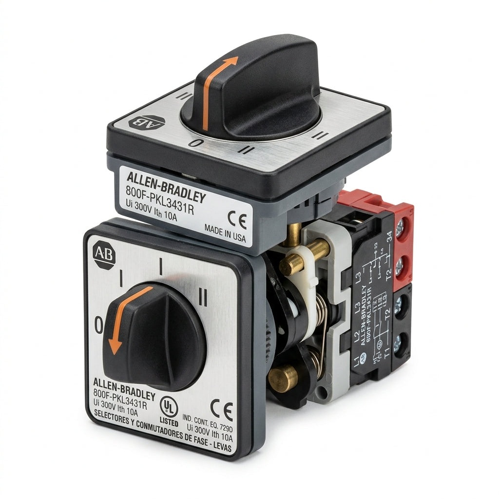 ALLEN-BRADLEY 800F-PKL3431R SELECTORES Y CONMUTADORES DE FASE - LEVAS