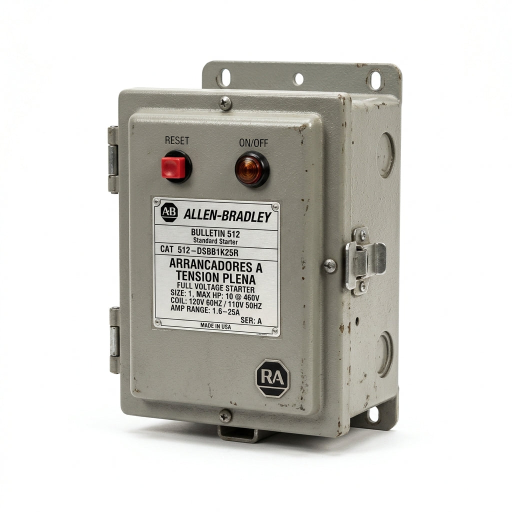 ALLEN-BRADLEY 512-DSBB1K25R ARRANCADORES A TENSION PLENA