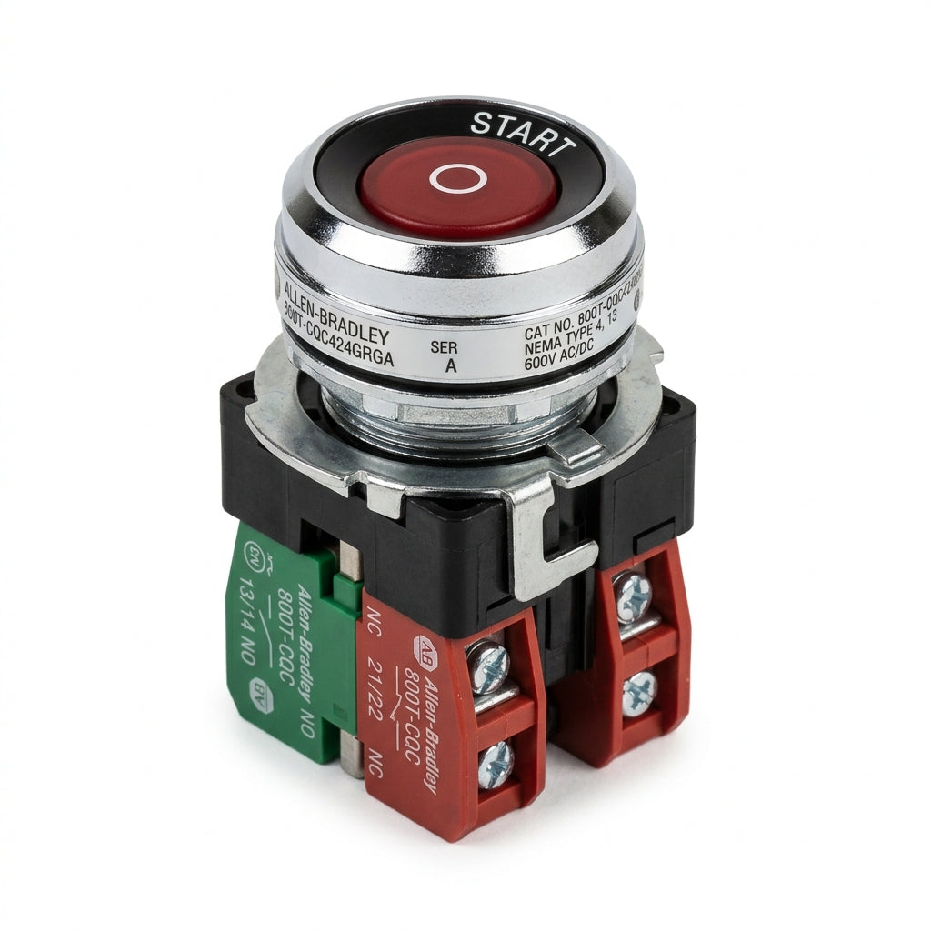 ALLEN-BRADLEY 800T-CQC424GRGA BOTONES PULSADORES BOTONERAS Y ACCESORIOS