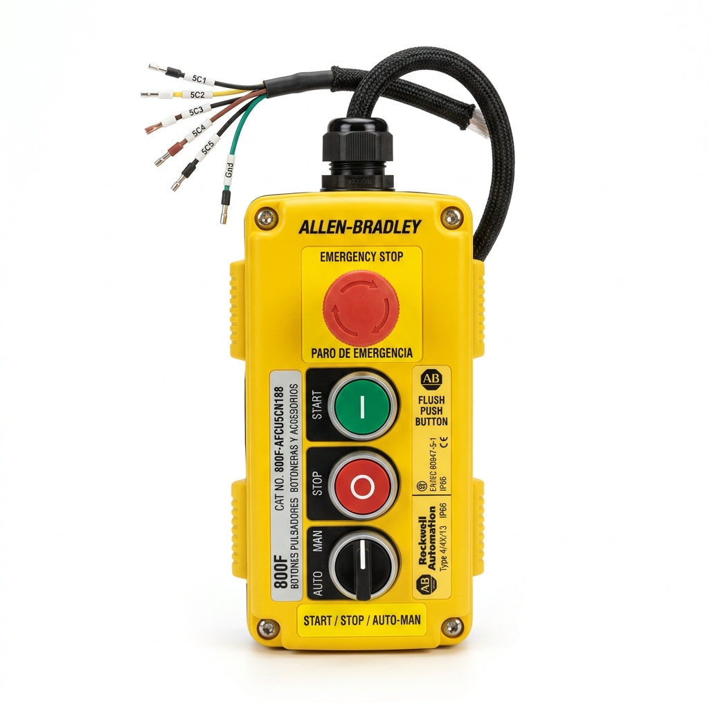 ALLEN-BRADLEY 800F-AFCU5CN188 BOTONES PULSADORES BOTONERAS Y ACCESORIOS