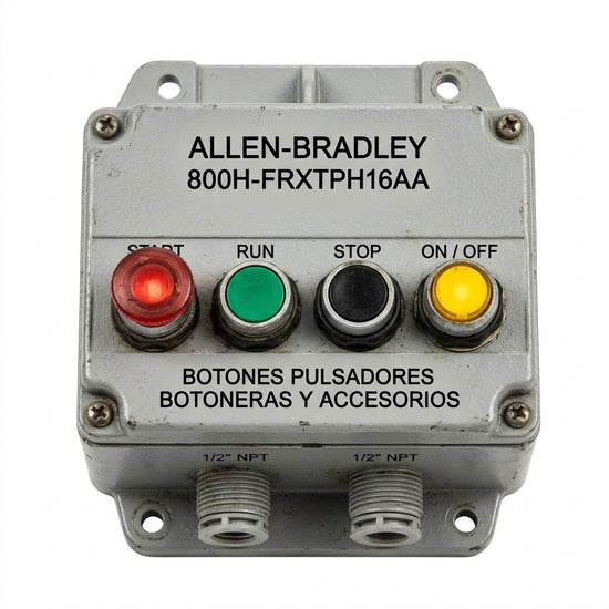 ALLEN-BRADLEY 800H-FRXTPH16AA BOTONES PULSADORES BOTONERAS Y ACCESORIOS