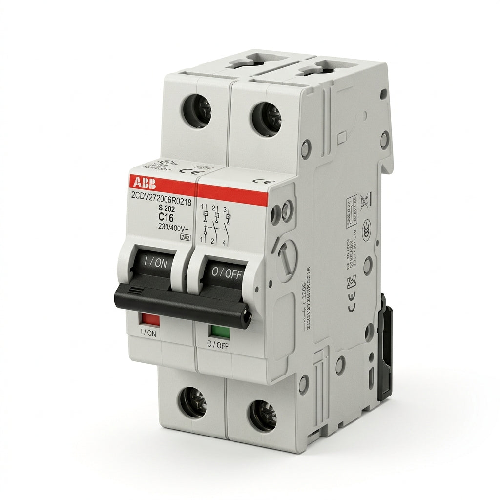 ABB 2CDV272006R0218 INTERRUPTORES TERMOMAGNETICOS MINIATURA RIEL DIN