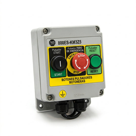 ALLEN-BRADLEY 800ES-KM3Z5 BOTONES PULSADORES BOTONERAS