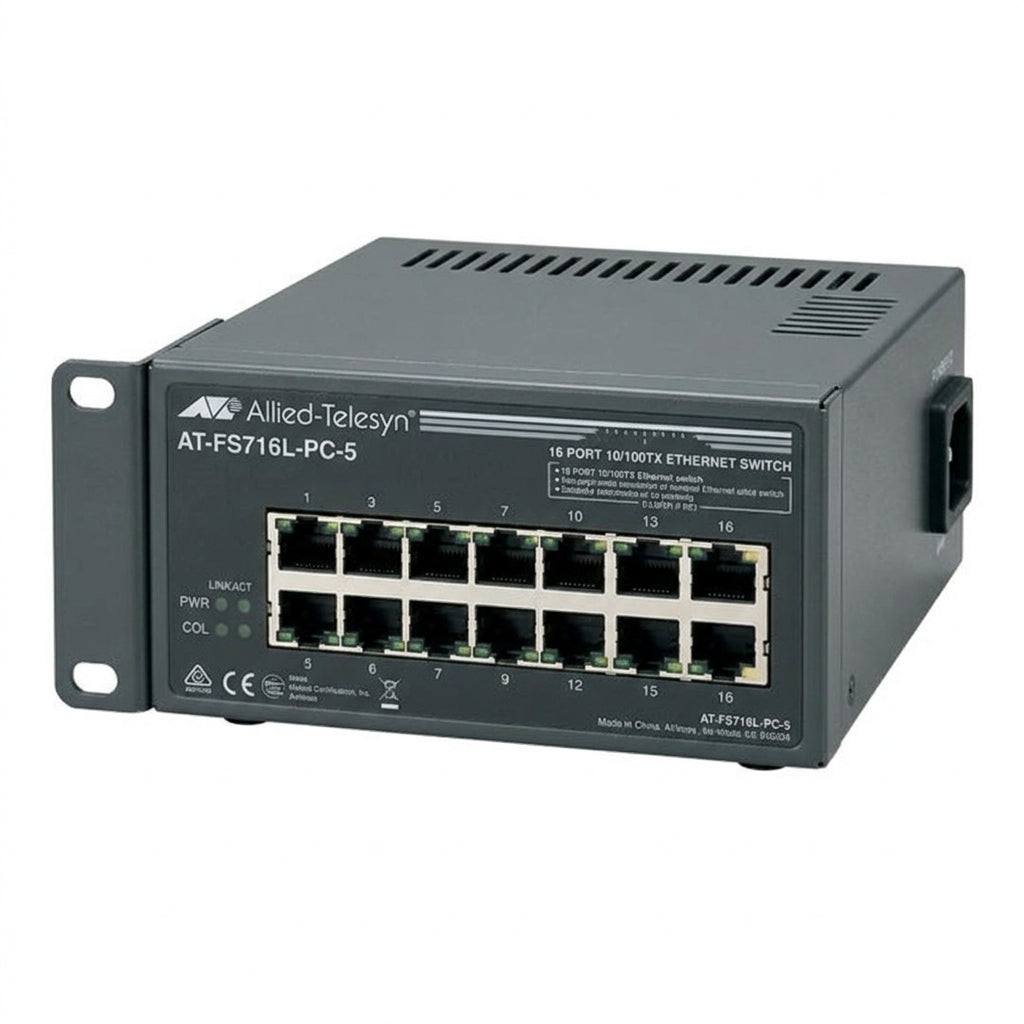 ALLIED-TELESYN AT-FS716L-PC-5 EQUIPO DATACOM (REDES Y CABLEADO ESTRUCTURADO)
