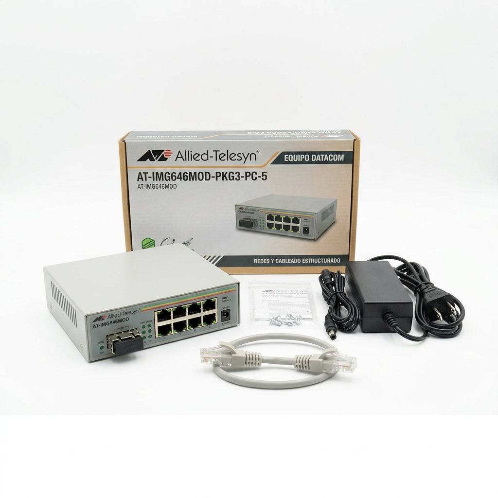 ALLIED-TELESYN AT-IMG646MOD-PKG3-PC-5 EQUIPO DATACOM (REDES Y CABLEADO ESTRUCTURADO)